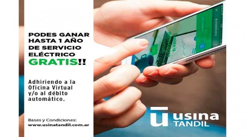 La Usina de Tandil te premia con hasta un año de luz gratis 